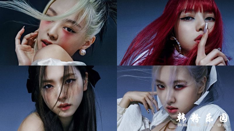 BLACKPINK主打歌《How You Like That》4人海报公开