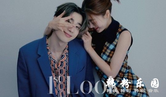 韩善花韩胜宇 神颜姐弟秀超绝时尚默契 拍杂志写真