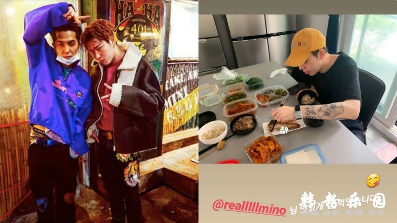 Zico入伍在即宋旻浩亲自下厨准备一桌子饭菜 太香了