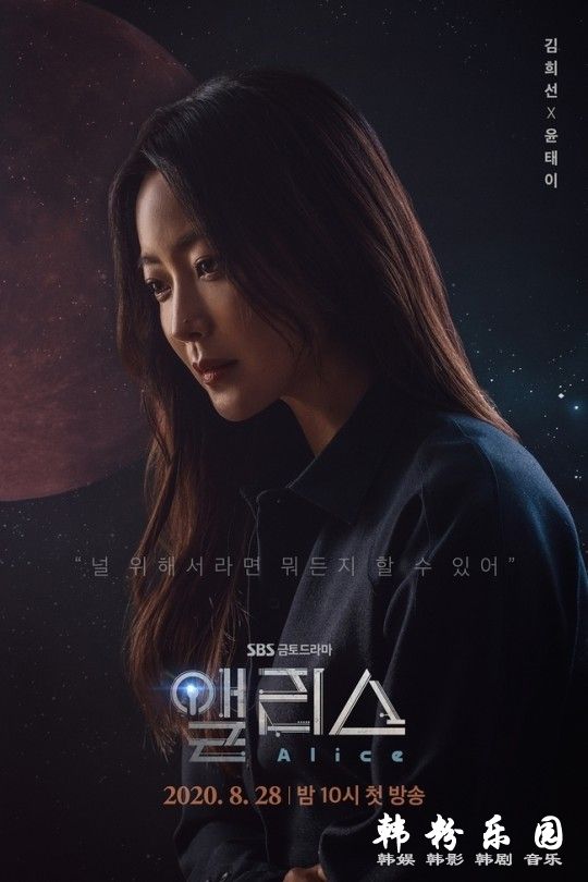 SBS周五周六剧《爱丽丝》公布周元 金喜善角色海报 